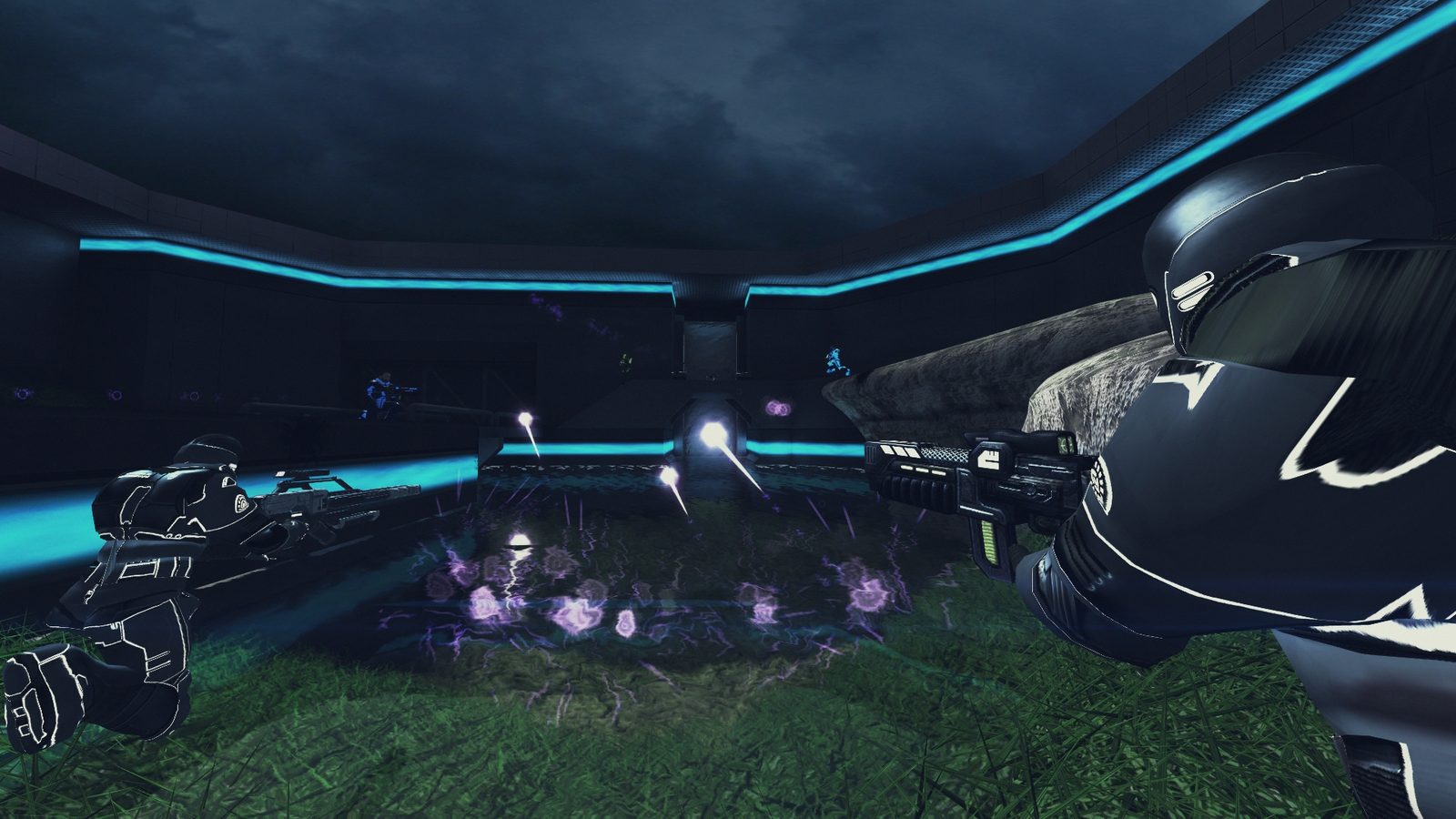 Xonotic 户外场景