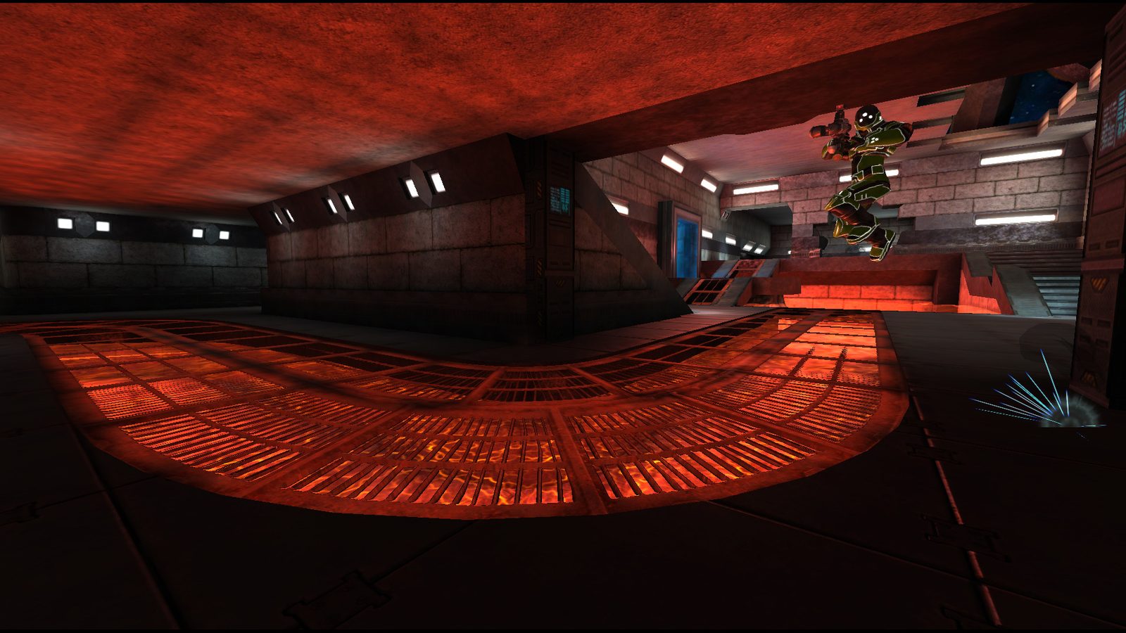 Xonotic 对战瞬间